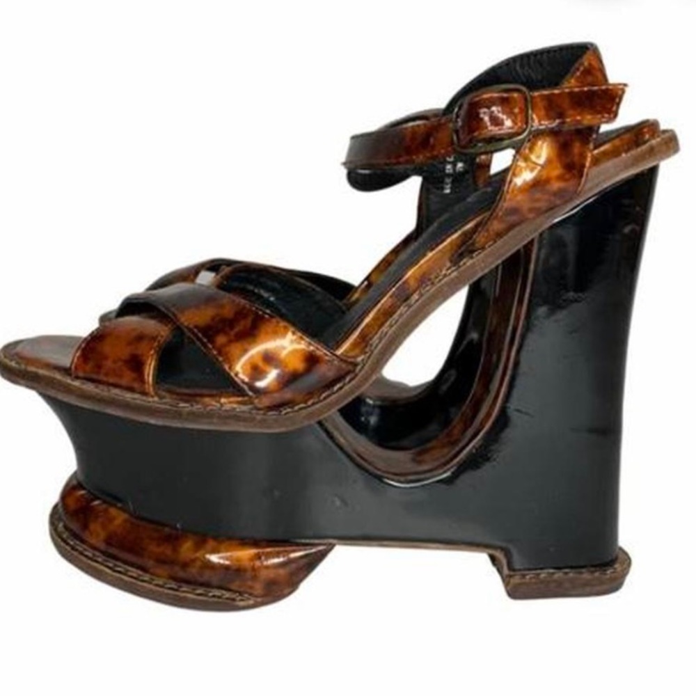 Jeffrey Campbell cutout platform heels